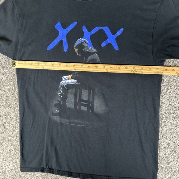 XXXTENTACION Shirt Men L (Fits M) Black S/S Hip Hop Rap Tee Juice WRLD Bad Vibes - Picture 6 of 7